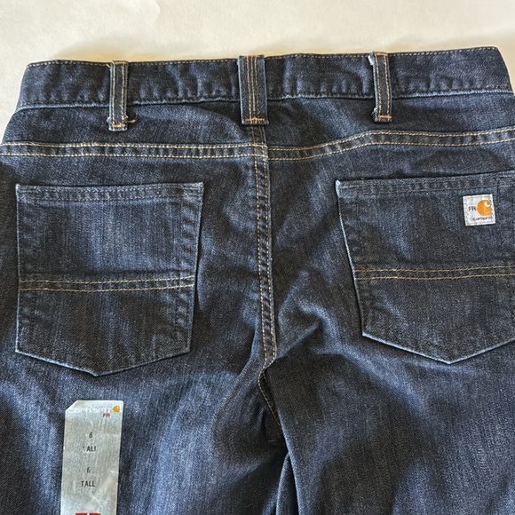 Carhartt Women's Flame Resistant Rugged Flex Original Fit Jean Size 6 Tall - Picture 9 of 9